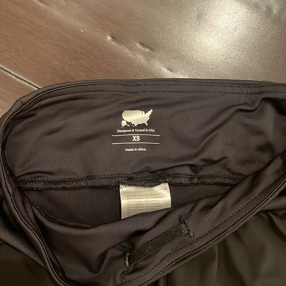 2 pairs high waist running shorts. Xs/s - Picture 2 of 3